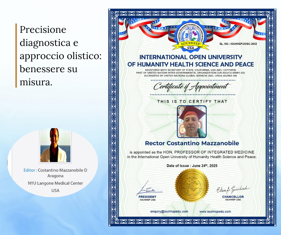 Professore ad honorem e testimonianze di eccellenza